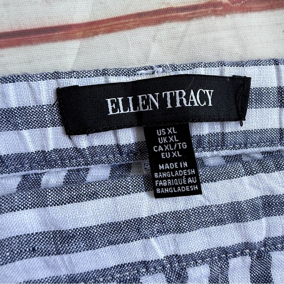 Ellen Tracy Linen Capri‎ Pants – Women’s Size XL - Picture 5 of 9